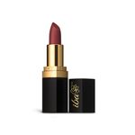 Iba Long Stay Matte Lipstick Shade M01 Deep Mauve, 4 gm| Vitamin E |Vegan & Cruelty Free