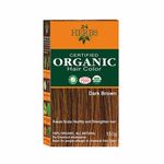 Indus Valley 24 HERBS Certified Organic Hair Color Dark Brown- (150 gm)
