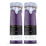 Soulflower Lavender Aroma Bath Salt (500g each) Pack of 2