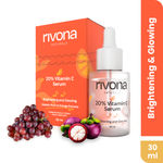 Rivona Naturals 20% Vitamin C Serum|Kakadu Plum + Ascorbic Acid|Advanced Brightening Face Serum,Glowing,Anti-Aging Serum|For Men&Women|100% Vegan,Dermatologically Tested ,Cruelty Free 30 Ml