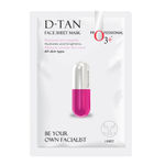 O3+ Facialist Dtan Face Sheet Mask With Niacinamide For De tan Removal (30 gm)