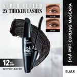 Blue Heaven LASH TWIST Mascara (Water Proof - Thick Lash) Black Pack (12 ml)