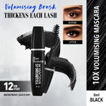 Blue Heaven 10x Volumising Mascara, Black (8 ml)