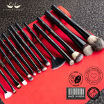 CUFFS N LASHES Makeup Brushes, Set Of 14