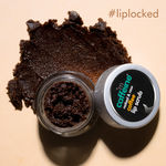mCaffeineA naked & rawA Coffee Lip Scrub for Chapped & Pi gmented Lips - 100% Vegan | (12 gm)