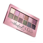 Maybelline New York Eyeshadow Palette, 12 Highly Blendable Shades, Matte and Sheen Colours, The Blushed Nudes, 9 gm