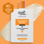 Chemist at Play Exfoliating Body Wash | Salicylic Acid, Vitamin E & Lactic Acid | Softens Skin (236 ml)