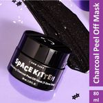 I DEW CARE SPACE KITTEN, Exfoliating Charcoal Peel-Off Mask (T-Zone Only) | Korean Skin Care 80 ml