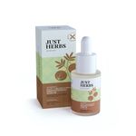 Just herbs A mla Vitamin C Face Serum For Glowing Skin & Brightening ,Reduce Dark Spots - Suitable for All Skin Types Men & Women - 30 ml