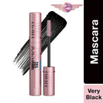 Maybelline New York Lash Sensational Sky High Waterproof Mascara, Lengthening & Volumizing Mascara With Bamboo Exract & Fibres, Very Black (6 ml)