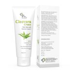 Fixderma Cleovera Cream, Skin Moisturizer With Aloe Vera, Reduces Inflammation & Redness, Soothing & Hydrating Cream, Post Surgery, After Shaving & Waxing Cream, Paraben Free- 60gm