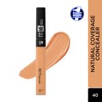 Maybelline New York Fit Me Concealer, Oil-free Liquid Concealer for Oily and Dry Skin - Caramel 6.8 ml
