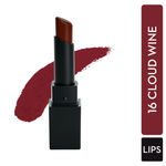 SUGAR Cosmetics Nothing Else Matter Longwear Lipstick for Women | Lasts Up To 8+ Hours| Enriched with Vitamin E | 100% Vegan | 3.2 gm - 16 Cloud Wine