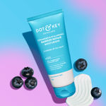 Dot & Key Ceramides & Hyaluronic Skin Barrier Repair + Face Cream with Probiotics & Rice Water | Fragrance Free Face Moisturizer for Dry & Sensitive Skin, 100g