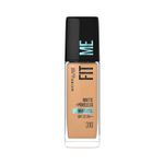Maybelline New York Fit Me Matte+Poreless Liquid Foundation 16H Oil Control - 310 Sun Beige, 30 ml