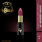 Good Vibes HydraGlow Creme Lipstick | Avocado Oil & Vitamin E | Mulberry Mauve (M1) - (4.2 gm)