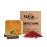 Ghar Soaps Ayurveda + Science I hold a PHD in removing Body Tan. Magic Soap. (100 gm, Pack Of 1)