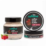 mCaffeine Coffee & Berries Scrub-Moisturize Duo, Combo of 2