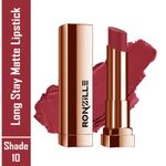 Ronzille RC Long Stay Creamy Matte Lipstick With Intense Colour -10