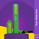 Swiss Beauty Craze Duo Mascara | Volumizes and Lengthens Lashes | Black 20 ml