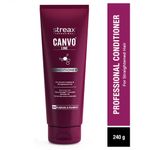 Streax Professional Canvoline conditioner for straightened hair, With Kera-Charge & Baobab oil, 240 gm