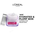 L'Oreal Paris Revitalift Hyaluronic Acid Line Filling Water Cream (15 ml) | Face Cream for Hydrated and Radiant Skin