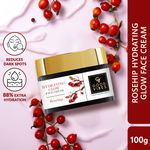 Good Vibes Rosehip Hydrating Glow Face Cream with Power of Serum | Deep Nourishing & Brightening (100 gm)