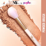 NY Bae Pro Powder Brush | Multipurpose | Smooth Blending | Even Application | Fine & Soft Bristles - 1 Pc