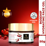 Good Vibes Hydrating Glow Face Gel Rosehip | Brightening, Light weight, Oil free (50 gm)