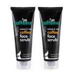 mCaffeine Naked & Raw Coffee Face Scrub (Pack of 2)