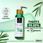 Good Vibes Tea Tree Acne Control Face Wash | Pimple wash, Anti Pimple (200 ml)