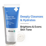 The Derma Co. 2% Vitamin C Gel Daily Face Wash with Vitamin C, Rosehip & Orange Peel Extract for Glowing Skin - 80 ml