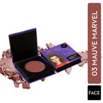 SUGAR Cosmetics Contour De Force Mini Blush for Face | Face Blusher for Face Makeup | Smooth Texture | Matte & Blendable | Paraben & Cruelty Free | 4 gm | Mauve Marvel (Plum Blush)
