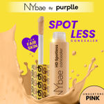NY Bae HD Spotless Concealer - Light Ivory 01 (11 gm) | Lightweight Foundation | Contour | Glowing Korean Skin | Medium Coverage | Matte Finish