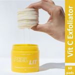 I DEW CARE PEEL LIT, Exfoliating Vitamin C Treatment Pads | Korean Skin Care 60 Pcs