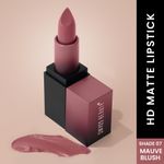 Swiss Beauty HD Matte Lipstick Mauve Blush 07 (3.5 gm)