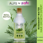 Alps Goodness Rosemary Water Refill Pack (305 ml) | Boosts Hair Growth | Viral Rosemary Water | Reduces Hair Fall | Rosemary water bottle for Hair Growth | Refill bottle