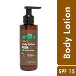 mCaffeine Choco Body Lotion with SPF 15 for Deep Moisturization & Sun Protection | Non-Greasy Body Moisturizer for Dry, Normal & Oily Skin - 150 ml