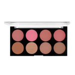 MARS Fantasy Face Palette with Blushes,Highlighters and Bronzer| Highly Pigmented & Long Lasting | Face Makeup Kit (20 gm) (Shade-02)