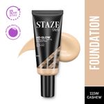 Staze 9to9 HD Glow Poreless + Matte Foundation | 111W Cashew | 18 ml