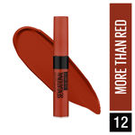 Maybelline New York Sensational Liquid Matte Lipstick 12 More Than Red (7 ml)