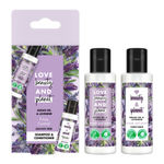 Love Beauty Planet Argan oil & lavender shampoo conditioner combo sample pack Combo of 2