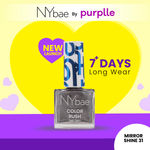 NY Bae Color Rush Nail Paint - Mirror Shine 31 (5.6 ml) | Chip Resistant | Long Lasting | Quick Dry | Gel Nail Polish