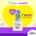 NY Bae Color Rush Nail Paint - Joyful Jasmine 34 (5.6 ml) | Chip Resistant | Long Lasting | Quick Dry | Gel Nail Polish