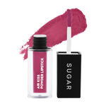 SUGAR Cosmetics Air Kiss Powder Lipstick - 02 Candyfloss - Super Pigmented, Transferproof, Water-resistant & Matte Finish - 2 gm