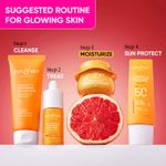 Dot & Key Glowing Skin Care Routine | Face Wash, Serum, Moisturizer & Sunscreen - 230 gm