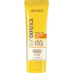Jovees Herbal Sun Defence Cream SPF 50 | Broad Spectrum PA+++ | UVA/UVB Protection | Lightweight | Quick Absorption | For All Skin Types 50 gm