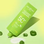Dot & Key CICA Claming Niacinamide Sunscreen with SPF 50 PA+++ | UV Protection Face Sunscreen for Oily, Acne Prone & Sensitive Skin | 50 gm