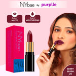 NY Bae Super Matte Lipstick - Berry Blush 29 (GT) - 4.2 gm