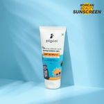 Pilgrim 1% Hyaluronic Acid Sunscreen Gel With SPF 50+++, 50 gm, with Korean White Lotus, Light Aqua Gel Forumla, No White-Cast for UVA/B Rays & Blue Light Protection, for All Skin Types